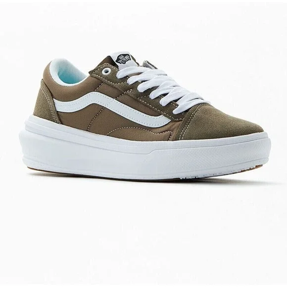 Vans Old Skool Overt cc Walnut Men's Classic Skate Shoes Size 10.5 - Picture 2 of 6